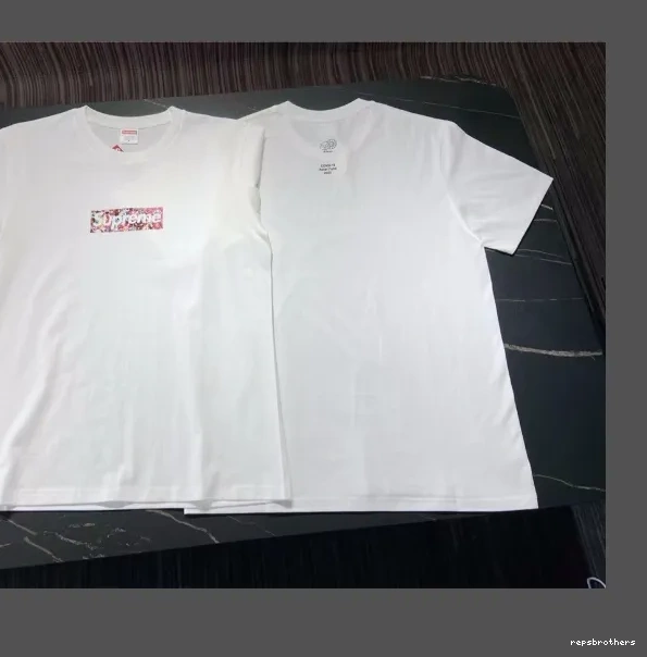 L branded T-shirt M Relief Charity Village Co Tee Sleeve COVID-19 S Box Logo Shanglong Short XL 0802